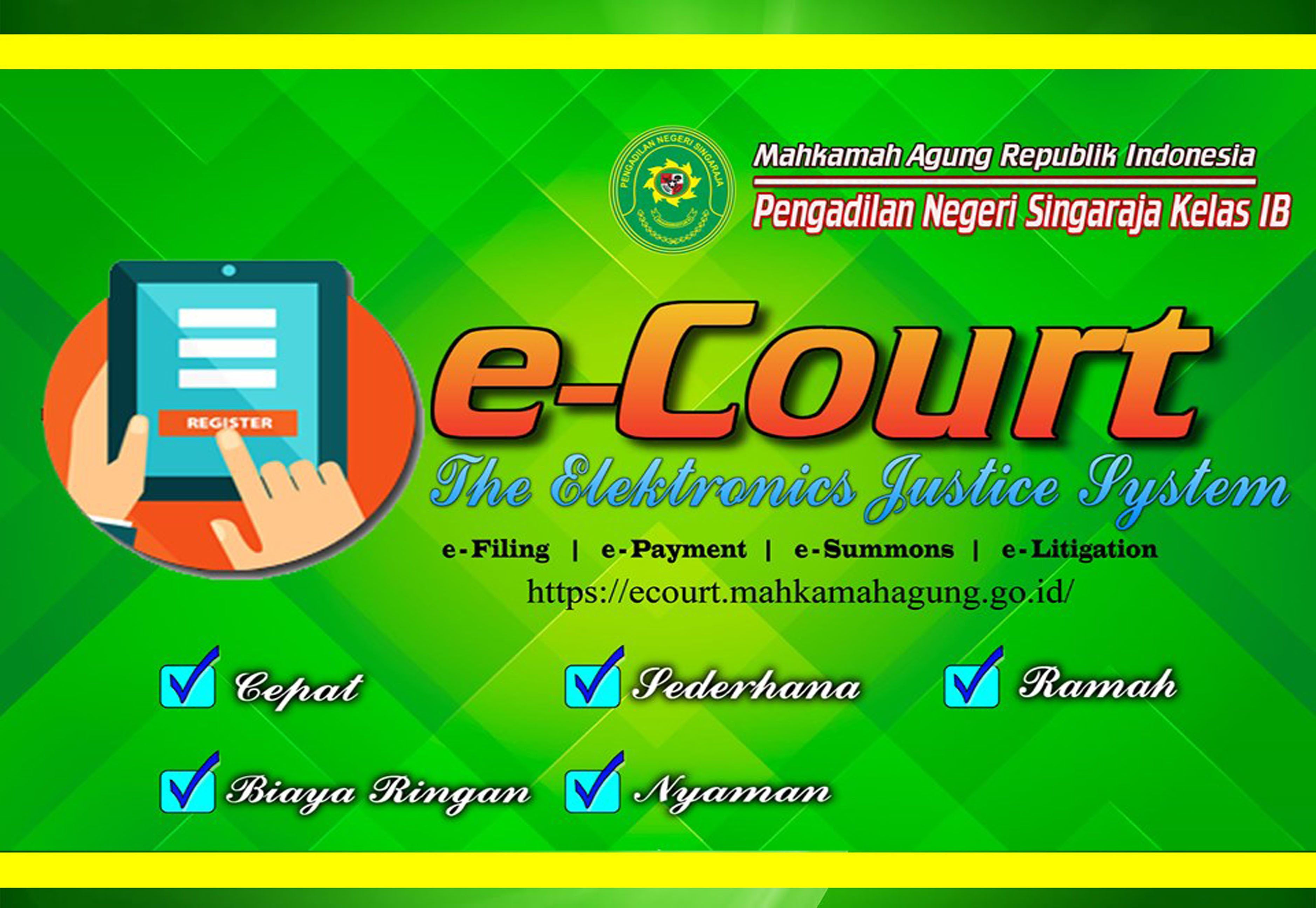 e-Court Mahkamah Agung RI